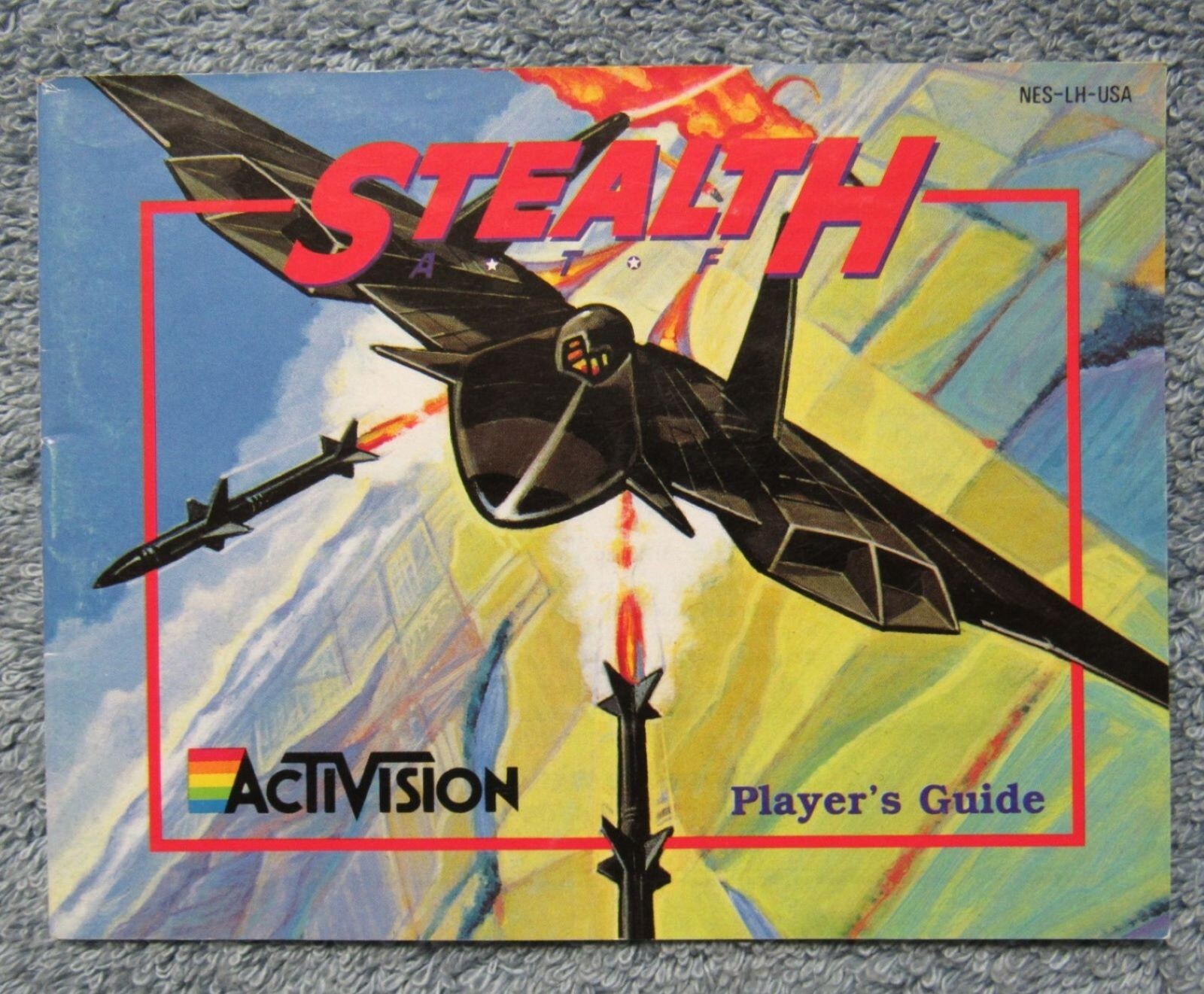 STEALTH ATF Instruction Manual - No Game NES Nintendo