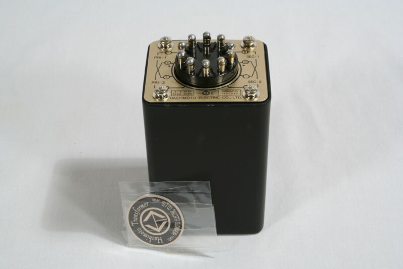 Hashimoto A-107 2-pack Interstage Transformer 7kΩ 1x2:2x2 for 12AU7,76 (Sansui)