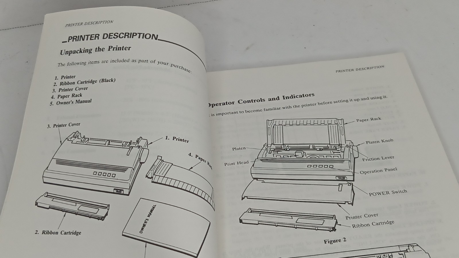 Seikosha Sp-2000 Plus MATRIX Printer For Commodore MANUAL ONLY