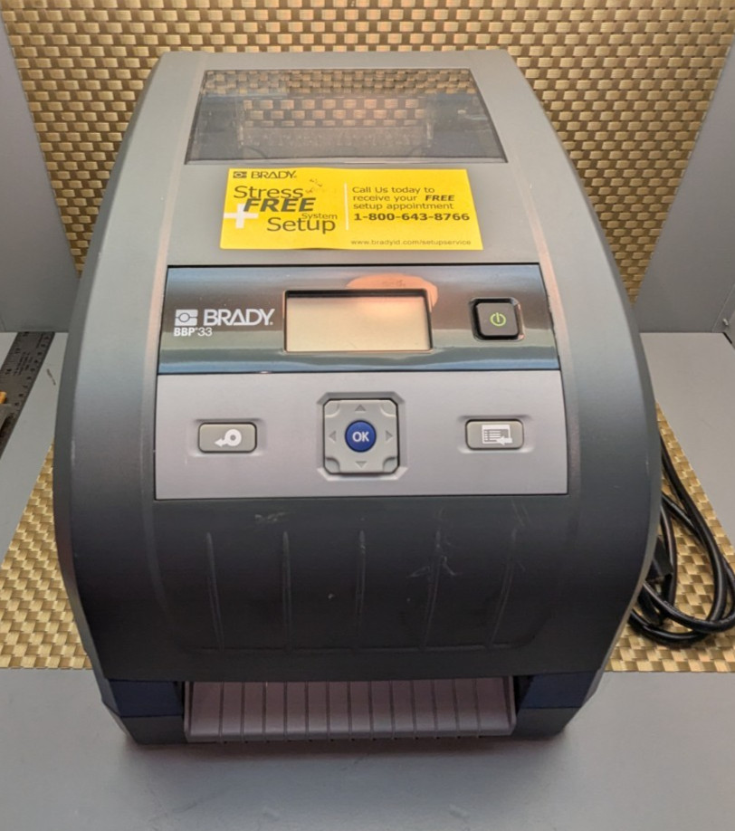 Brady BBP33 Industrial Label Printer
