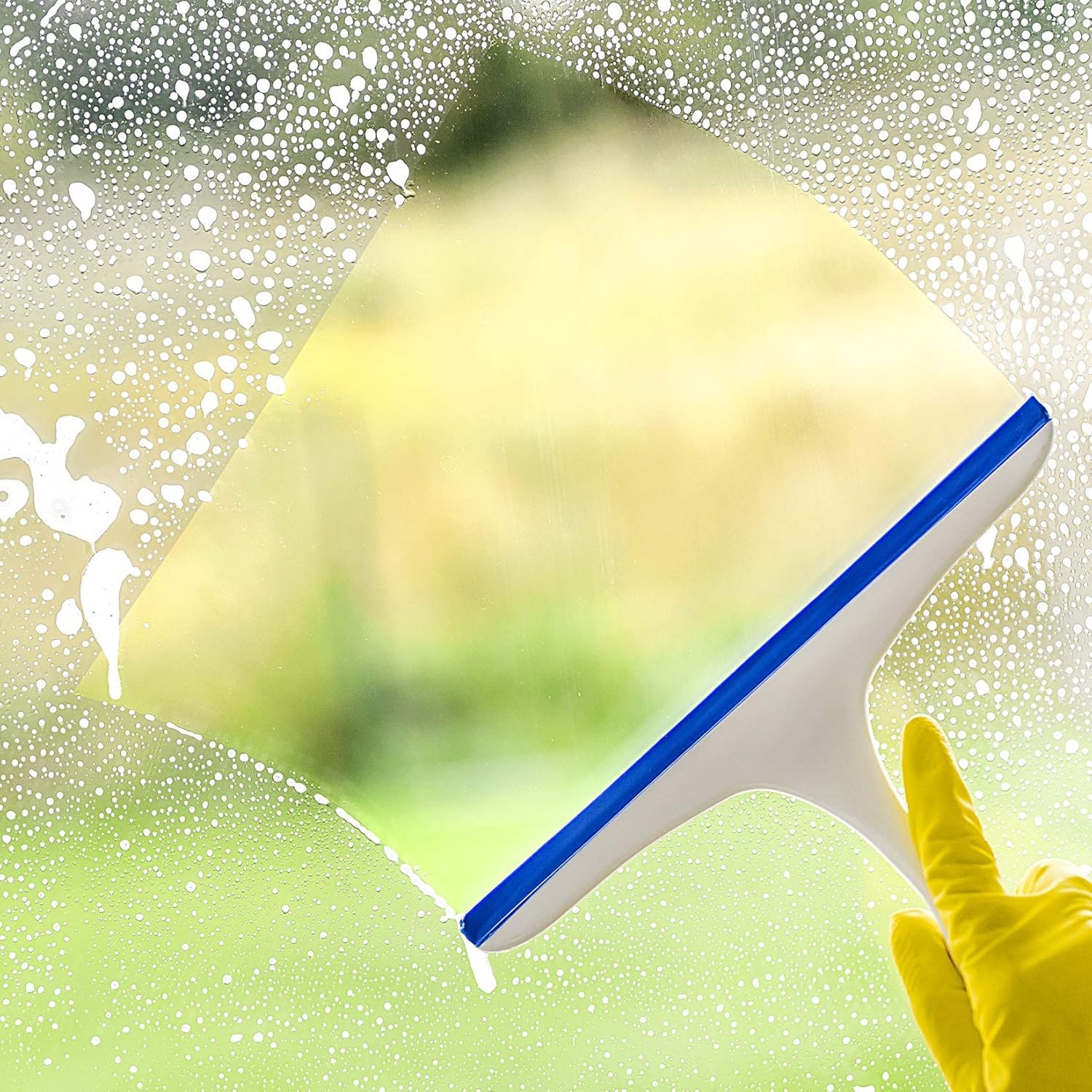 2 Pcs Shower Squeegee for Shower Glass Doors,Car Window Windshield Mirror Tile