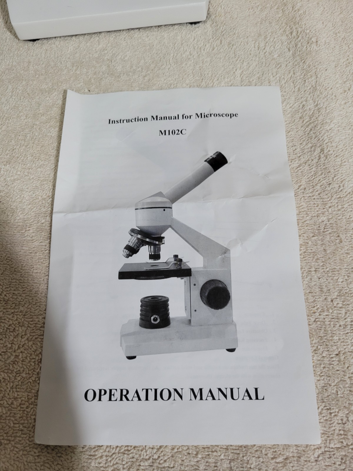 AMSCOPE M102C BIOLOGICAL SCIENCE STUDENT COMPOUND MICROSCOPE