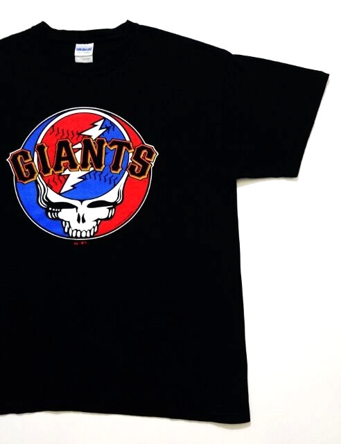 Grateful Dead Shirt T Shirt San Francisco Giants Baseball MLB SF SYF GDP 2010 L