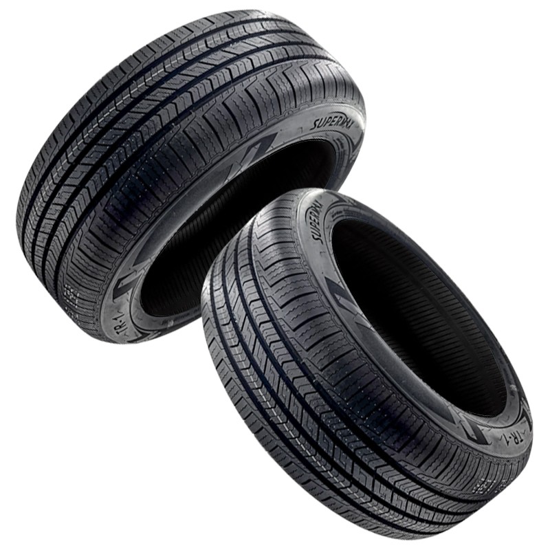 2 Supermax TR-1 205/55R16 91V 500AA UTQG / 50000 Mileage / All Season Tires
