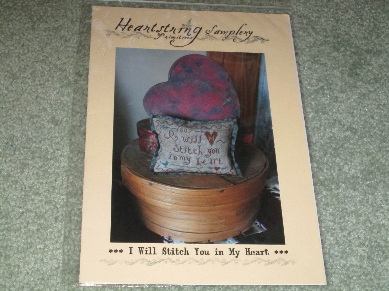 NEW HEARTSTRING SAMPLERY CROSS STITCH CHART PACK YOU CHOOSE: