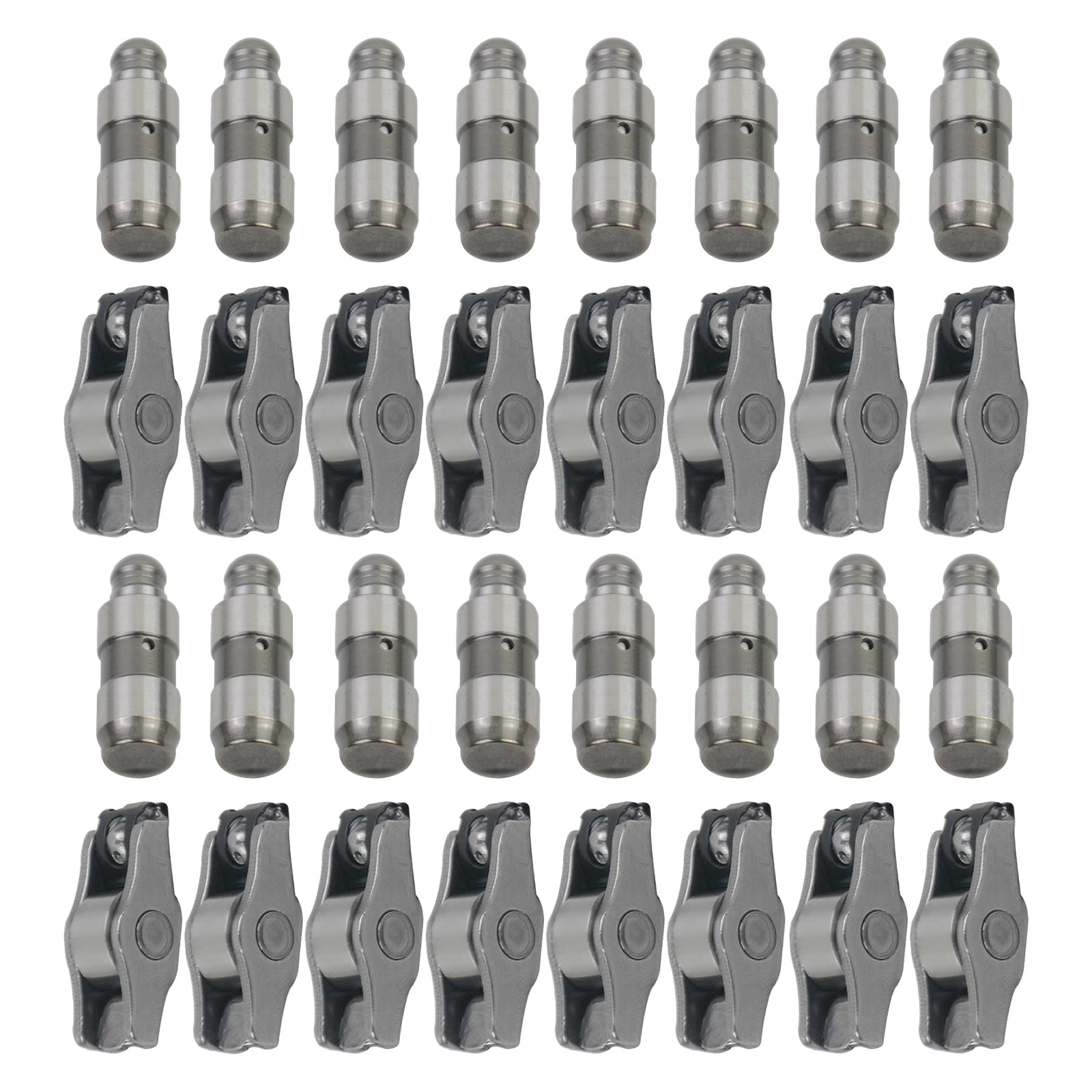 16x Valve Lifters 16x Rocker Arms Replacement for Audi A3 VW Jetta Golf Passat