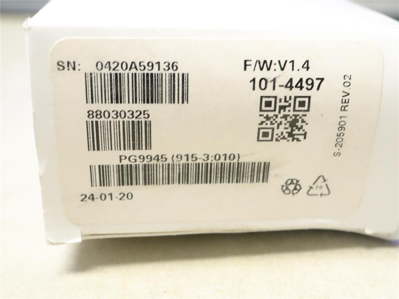 DSC PG9945 PowerG Wireless Security Contact with Auxiliary Input
