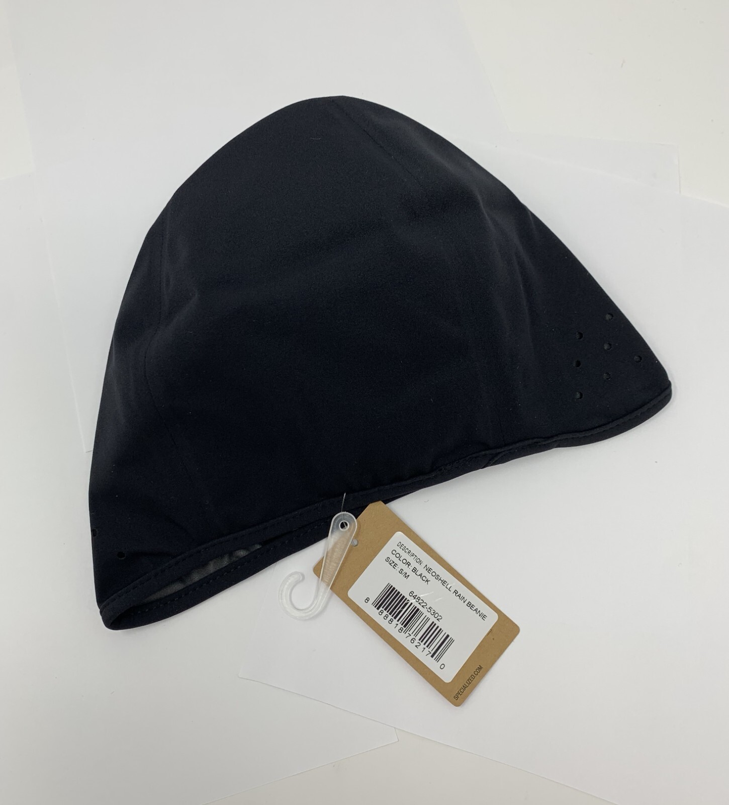 Specialized Neoshell Rain Beanie Black Size S/M New