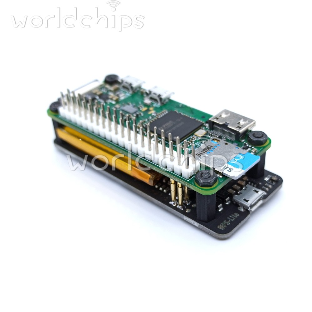 For Raspberry Pi Zero UPS-Lite Power Board With 1000mAh Polymer Lithium Battery
