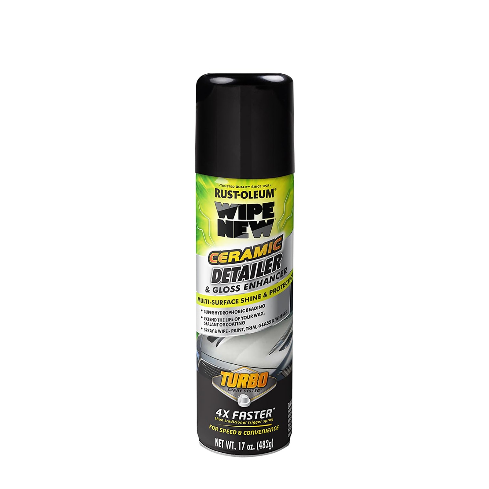 Rust-Oleum 393327 Wipe New Ceramic Detailer and 17 Ounce (Pack of 1), Clear