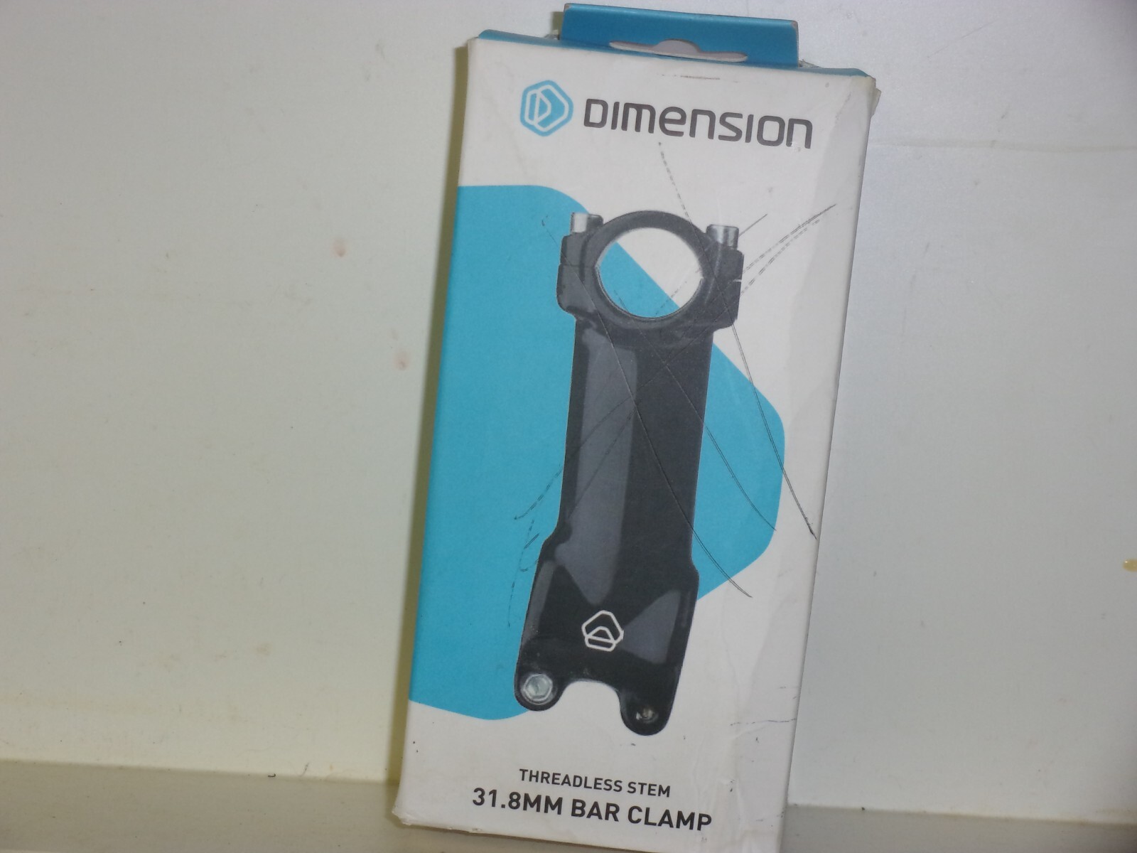 Dimension Brand Threadless Stem 31.8 mm Bar Clamp (Handle Bars) New in Box