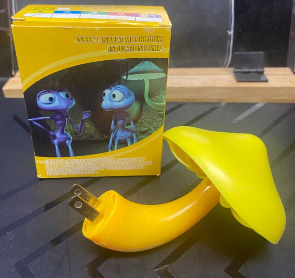 A Bugs Life Mushroom Night Light