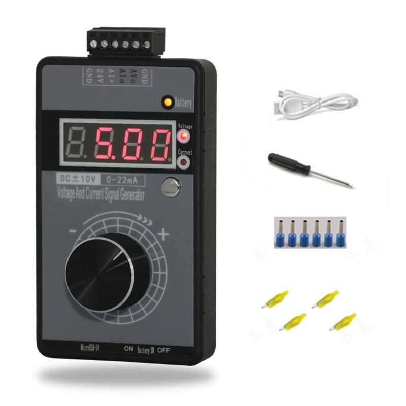 Multifunction Signal Simulators with Digital Display Screen Signal Calibration