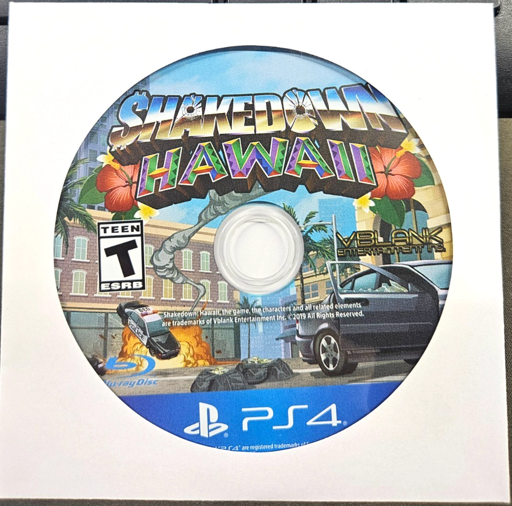Shakedown Hawaii (PS4) DISC ONLY