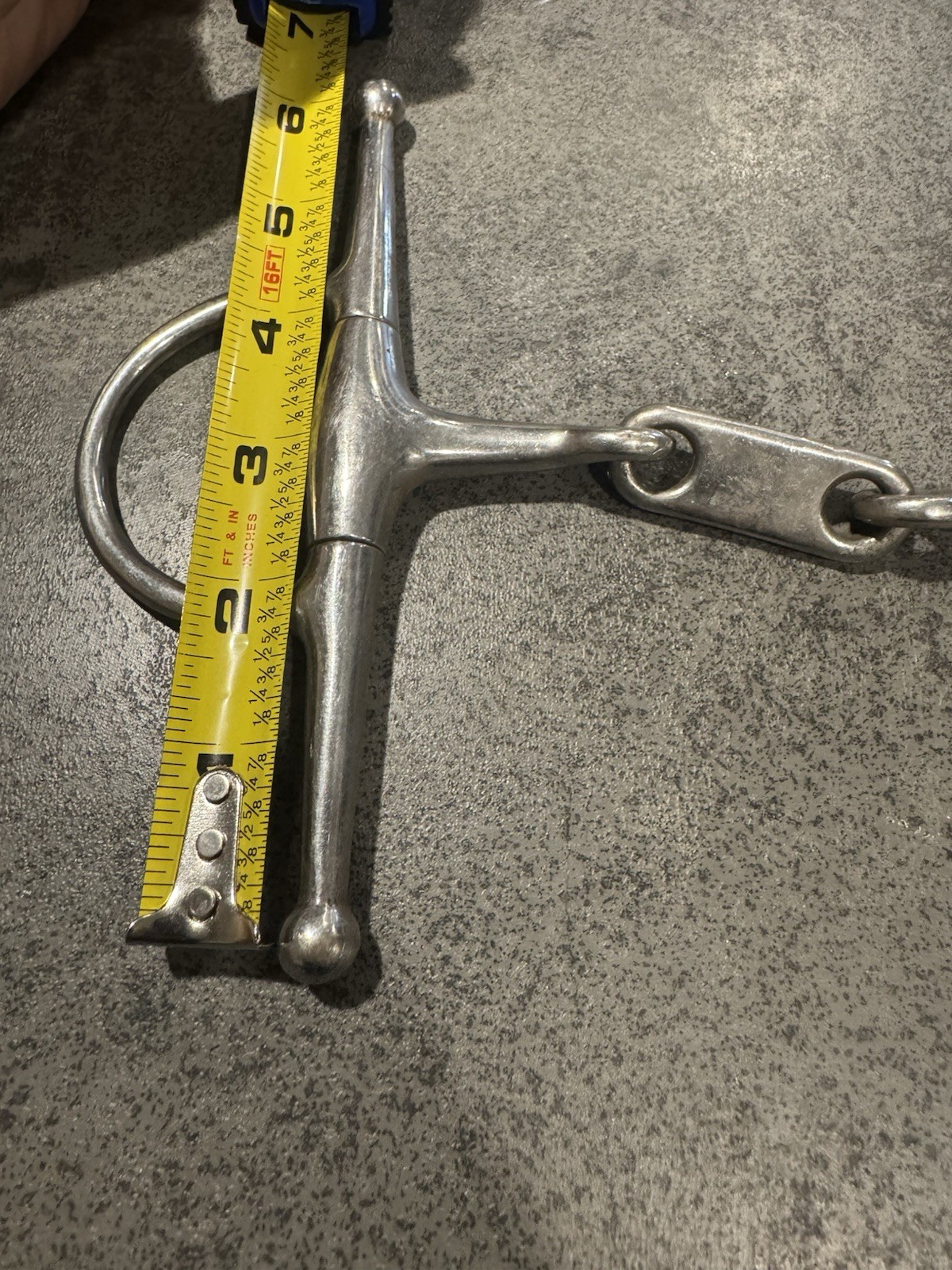 5” Full Cheek Eggbutt Snaffle Bit
