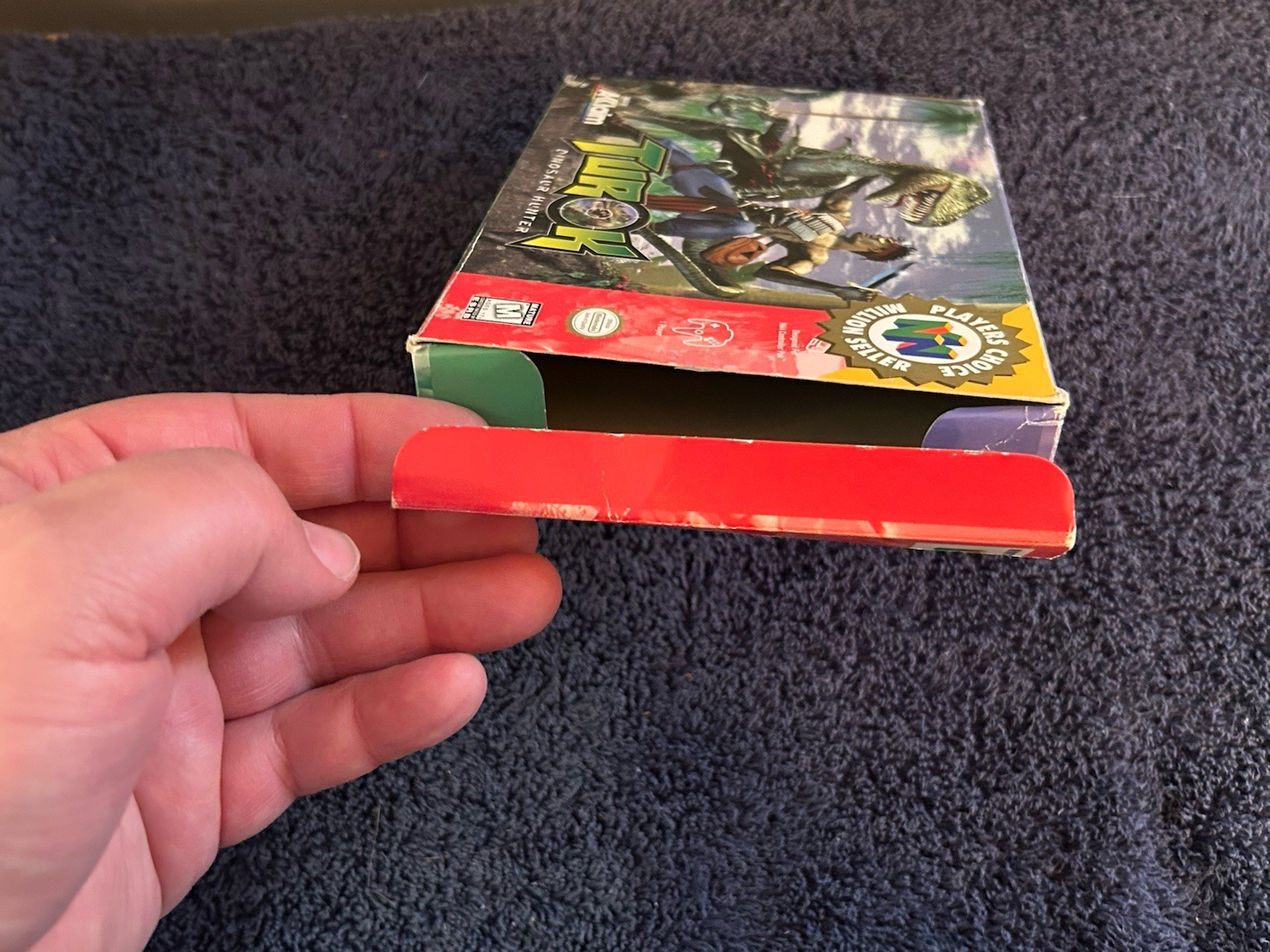 BOX ONLY Turok Dinosaur Hunter Box Only Authentic (Nintendo 64) N64