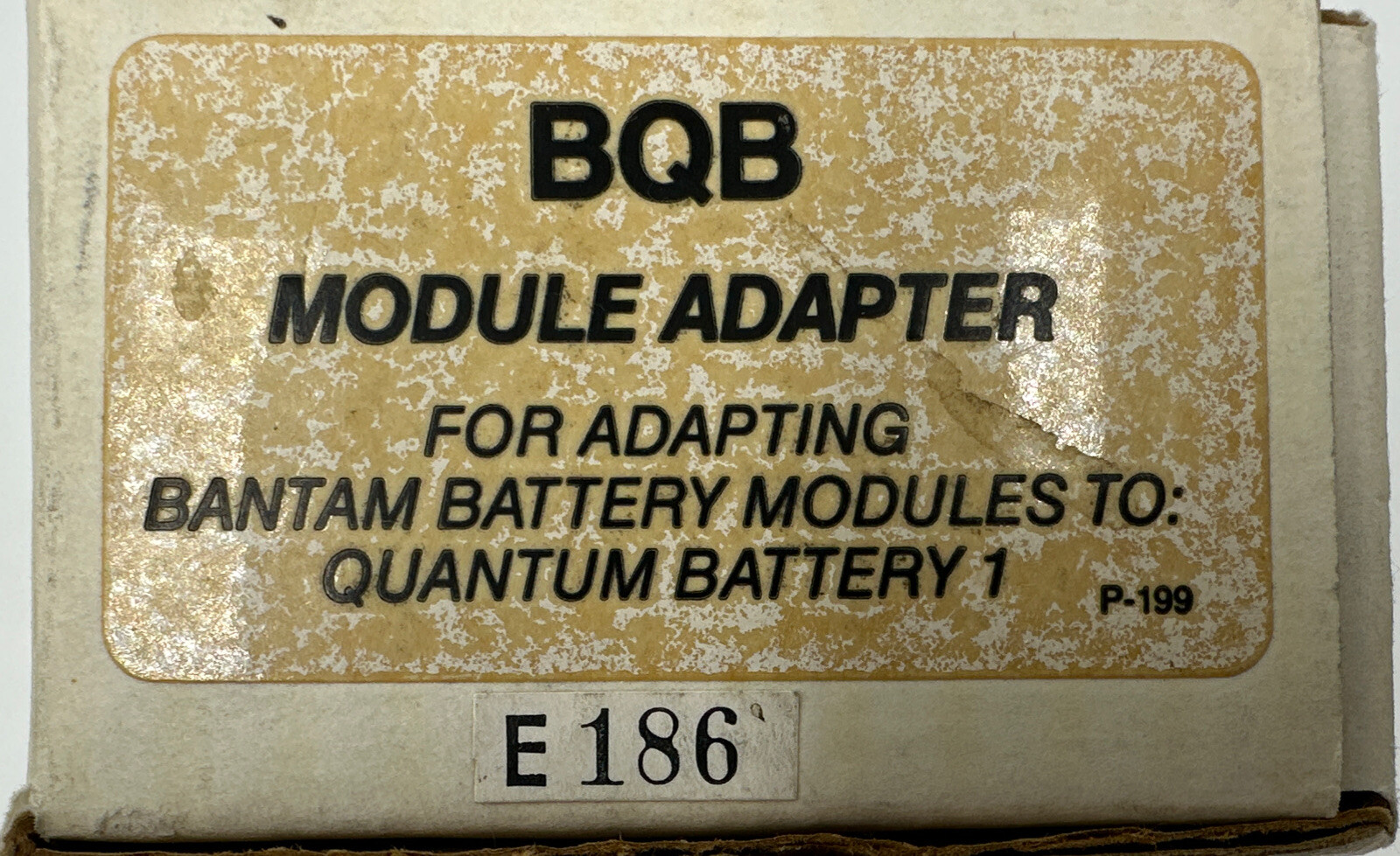 Quantum BQB Battery Cable Module Adapter #BQB