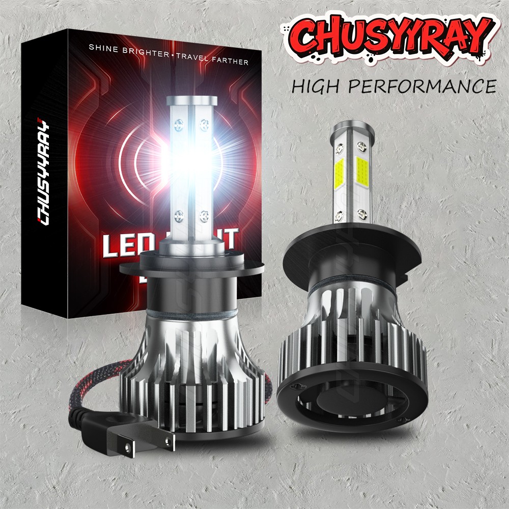For Mercedes-Benz CLS550 2007-2011 2x H7 LED Hedlight High / Low Beam Bulbs Kit