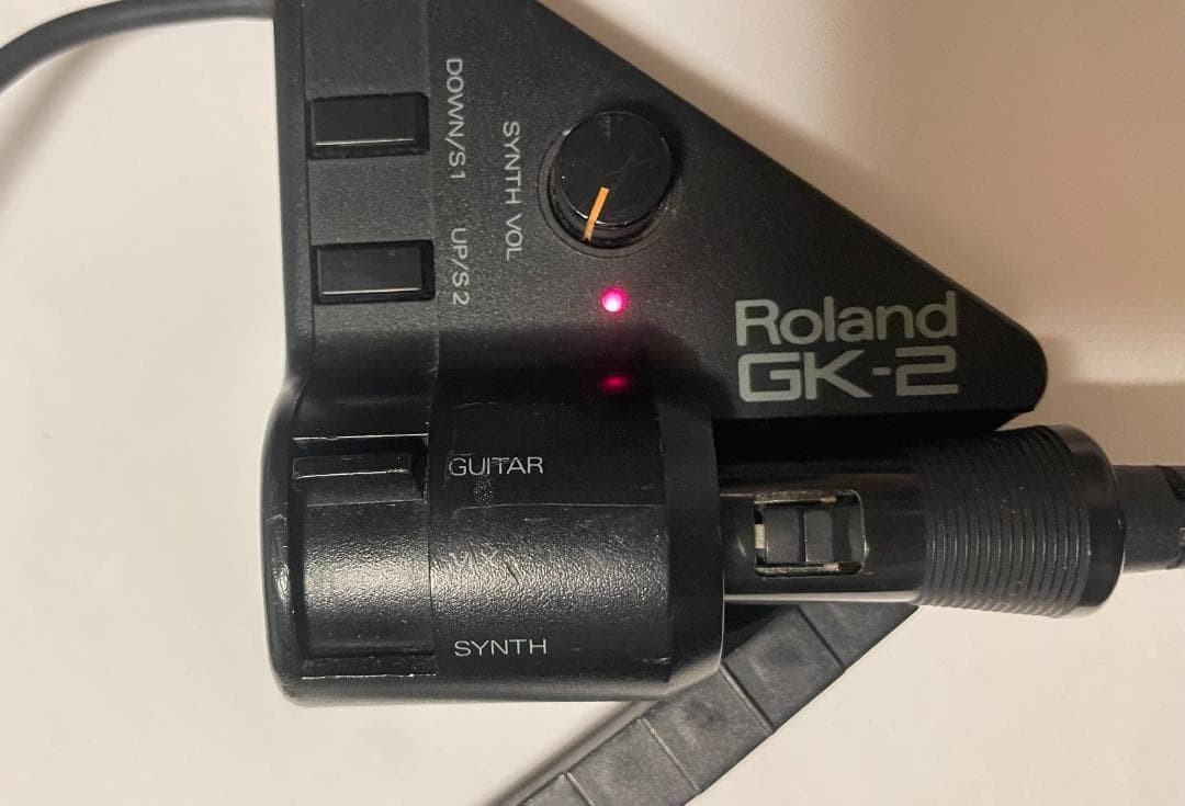 Roland GK-2A Guitar Synth Pickup MIDI Controller Unit Tested Working Vintage