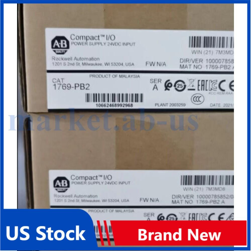 New Sealed AB 1769-PB2 CompactLogix DC 2A/0.8A Power Supply US Free Tax