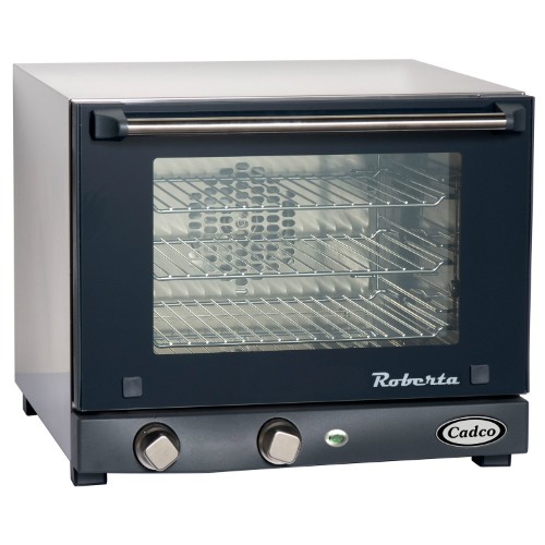 Cadco OV003 Compact Quarter Size Countertop Convection Oven