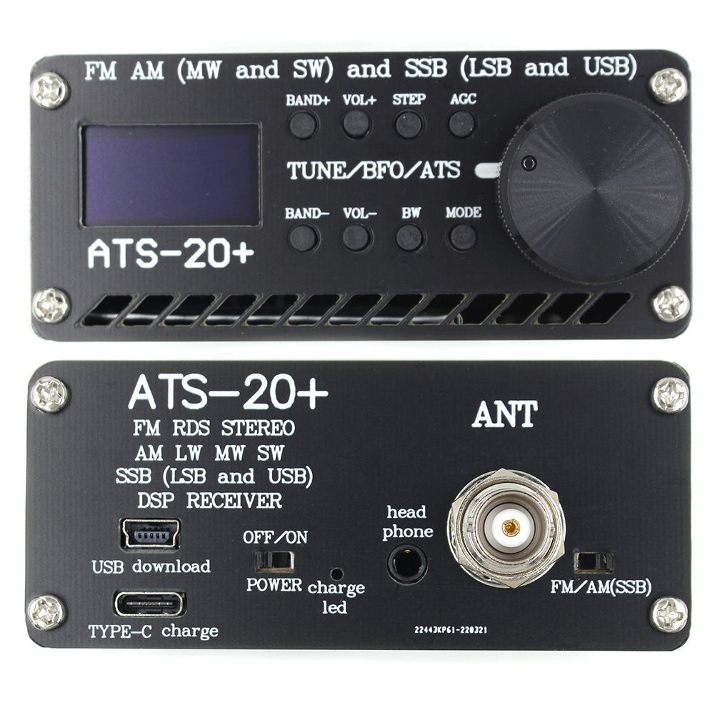 ATS20+Si4732 Radio Receiver with Auto Setting Function and 3 6V