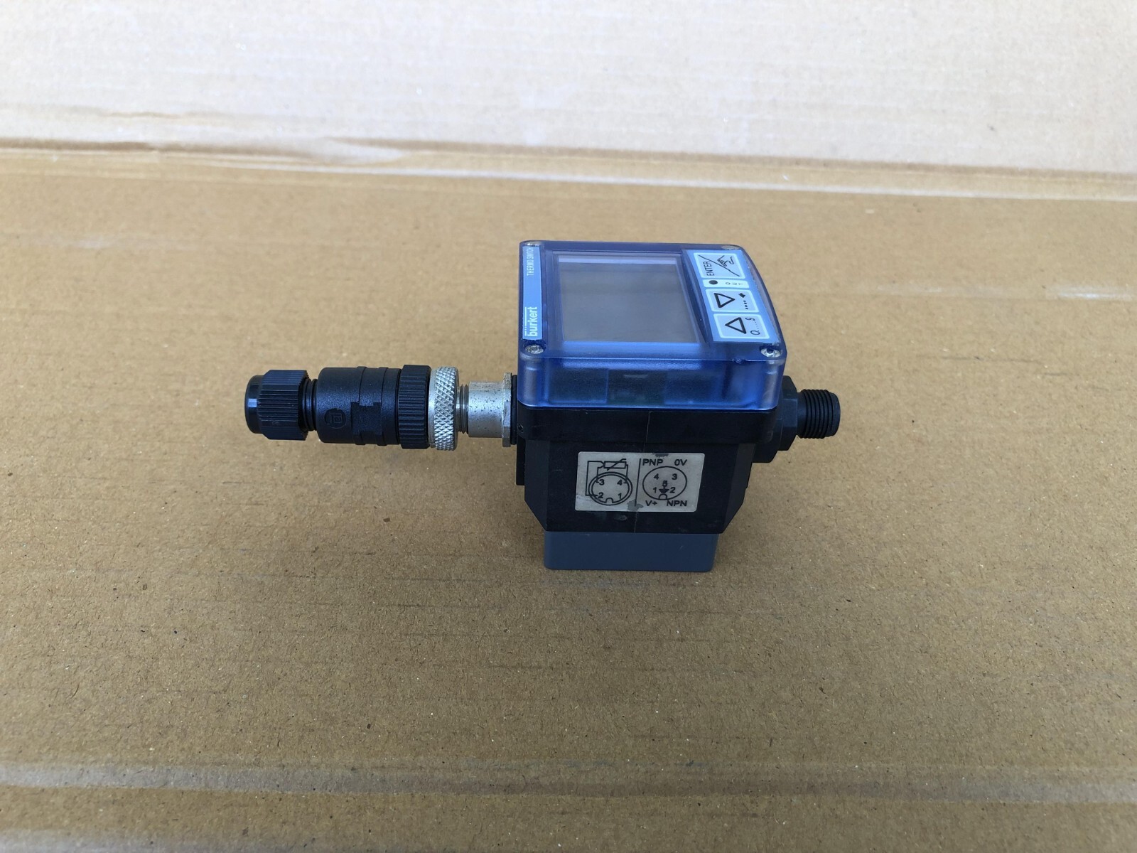 BURKERT 8400 TEMPERATURE SWITCH WITH DISPLAY 00448862 THERMO SWITCH