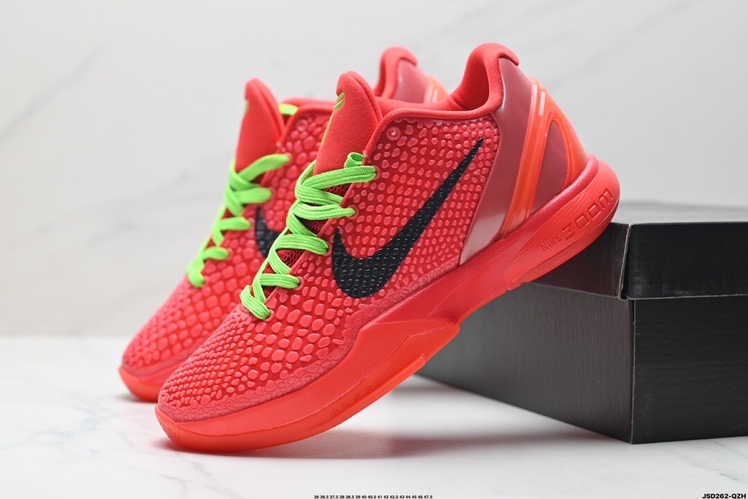 New NK Zoom Kobe 6 Protro Low Anti Friction - FV4921-600 Mens Shoes Authentic