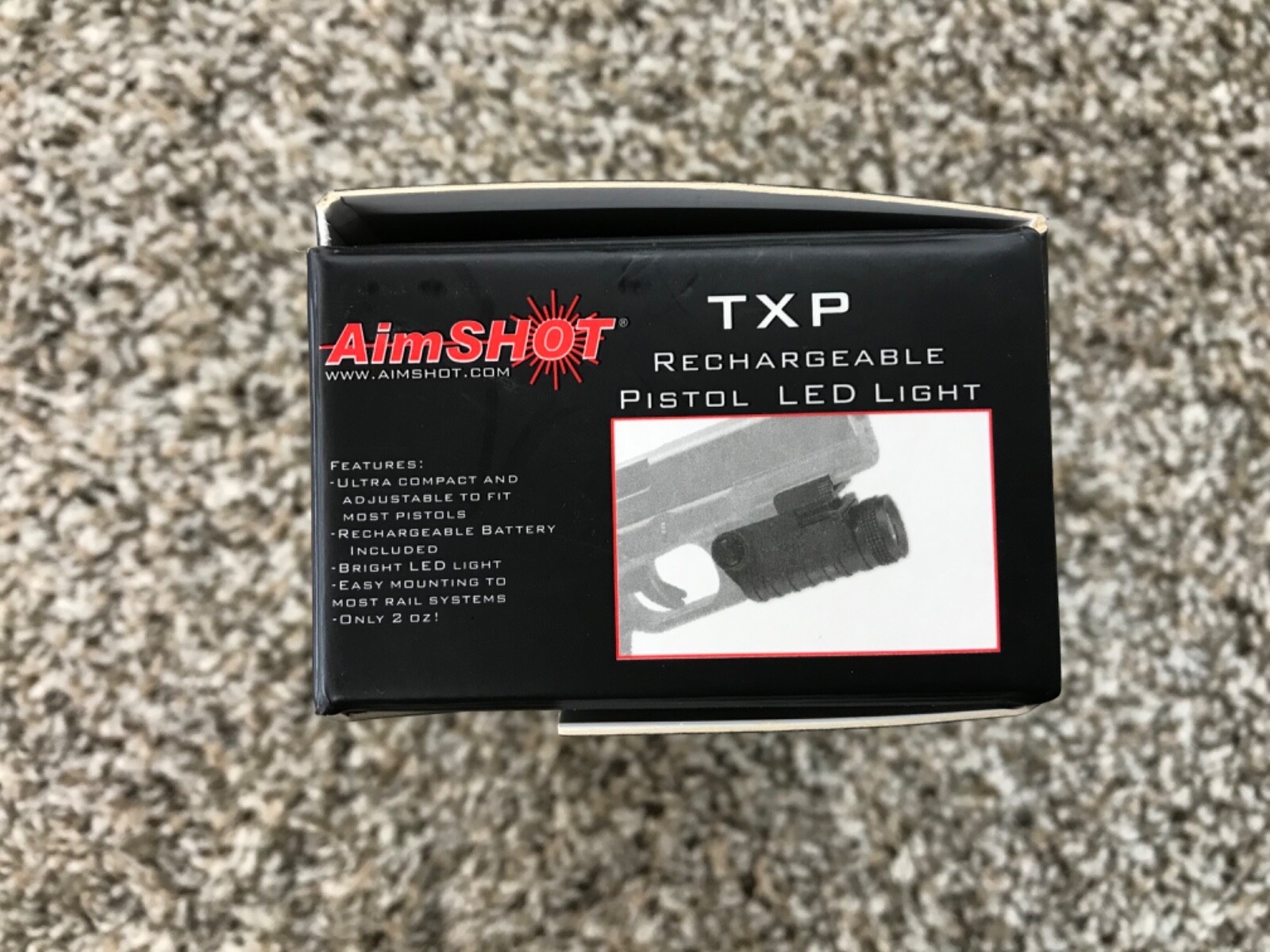 AimShot TXP Rechargeable Pistol LED Light