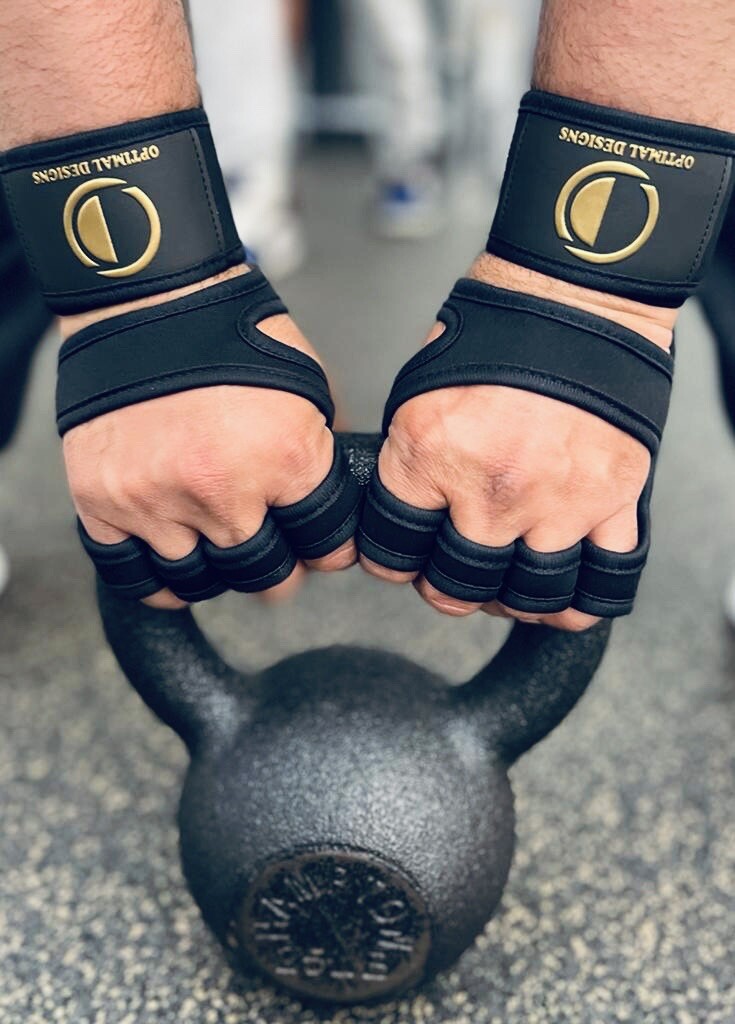 Ventilated Weightlifting Exercise Workout Cross Training Gym Gloves