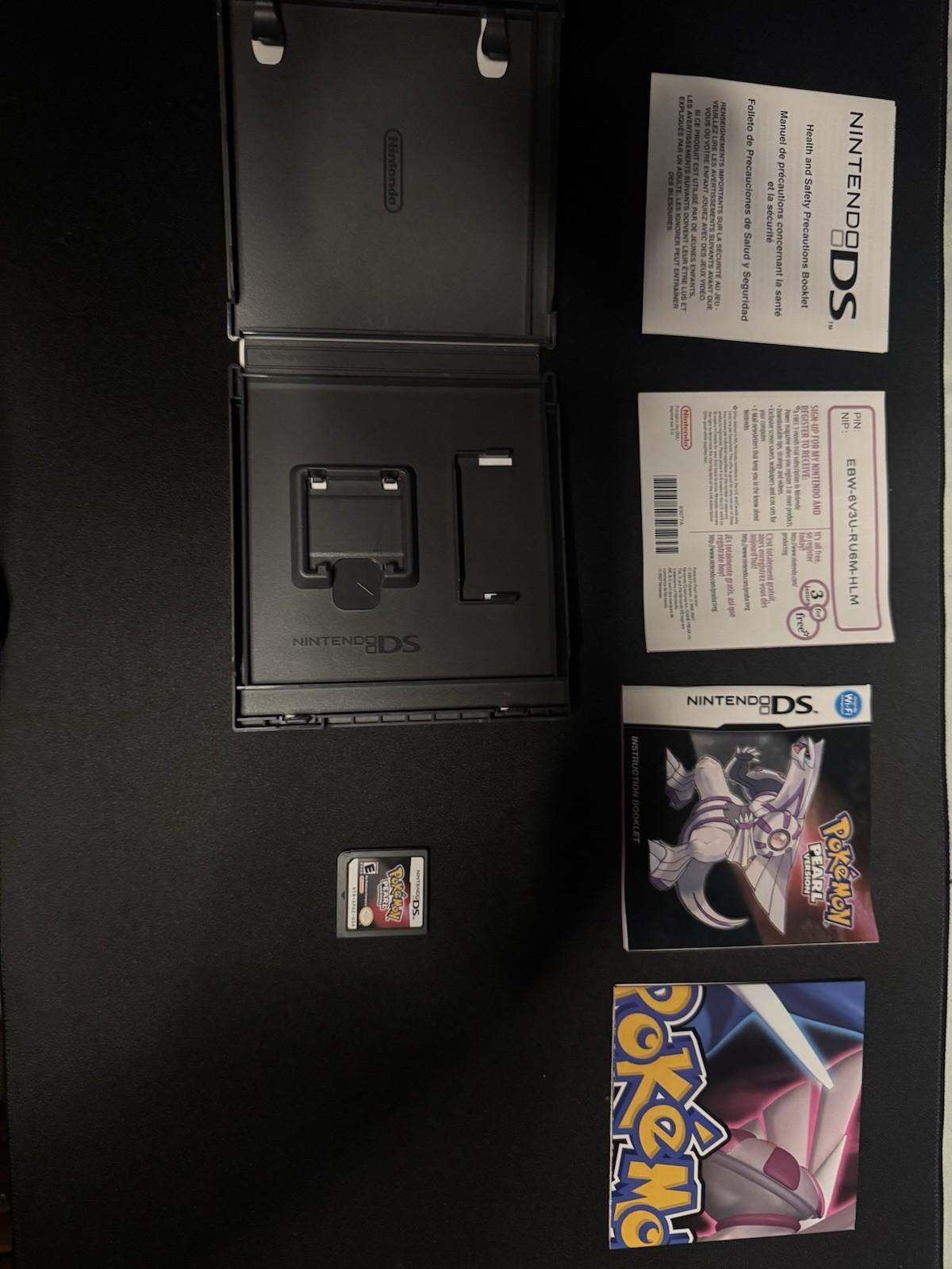 Pokemon Pearl DS (Tested) Game, Case, Inserts