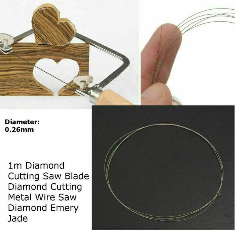 0.26MM Diamond Cutting Wire Jade Saw Blade For Metal Emery Jade Glass