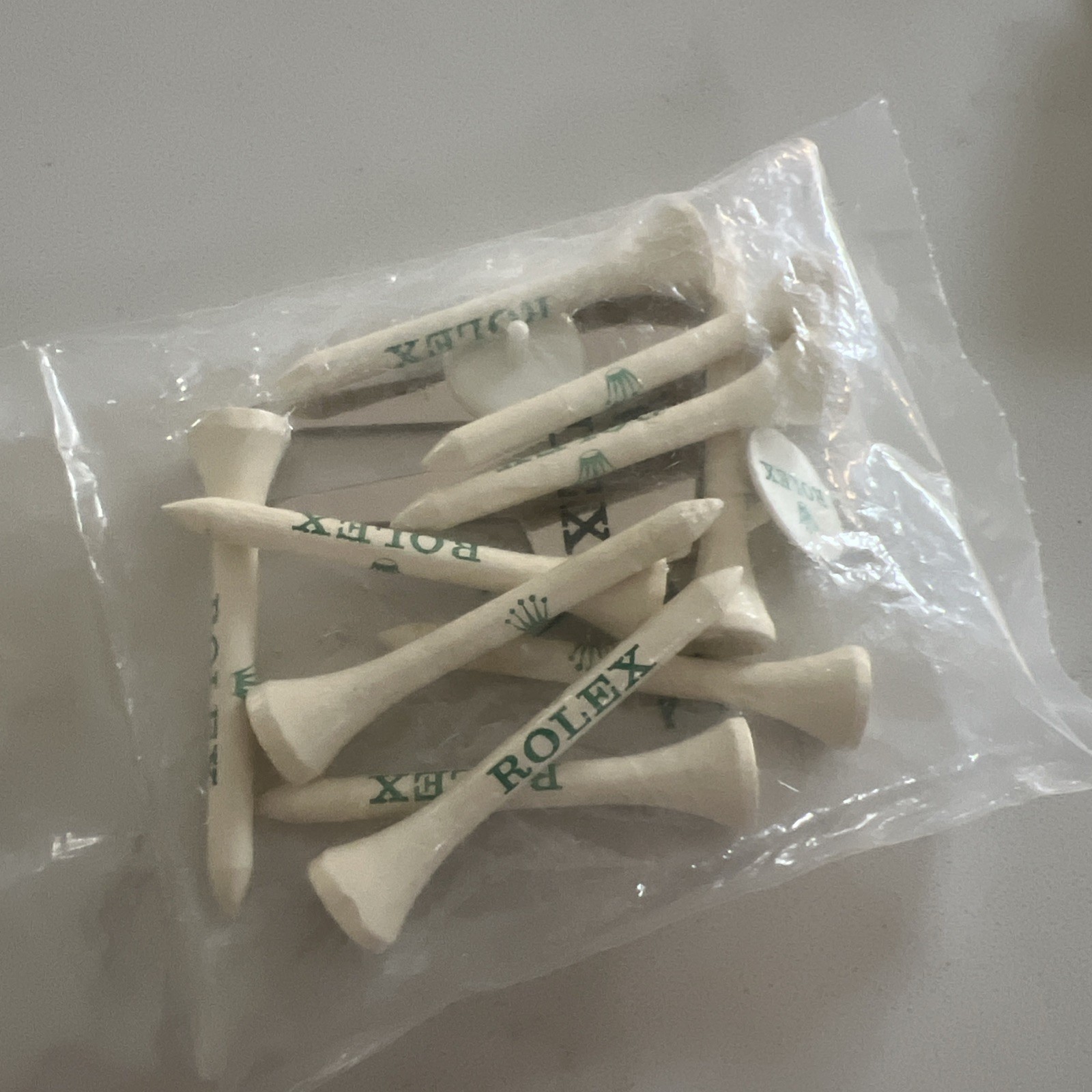 NOS Genuine Rolex Golf Tees - Divot Repair Tool - Ball Markers