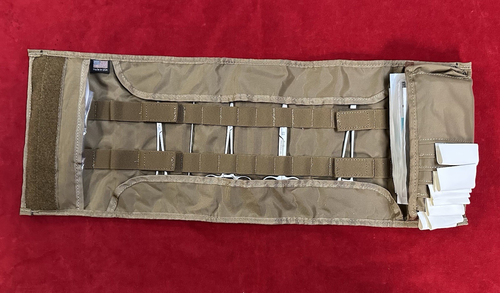 TacMed Solutions Tactical Surgical Kit Medic Military Coyote brown