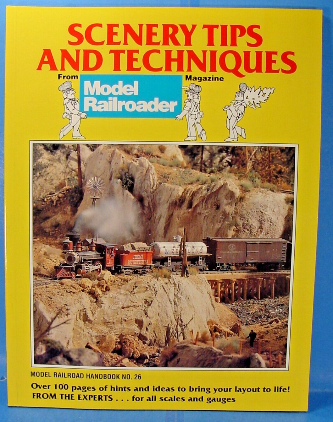 SCENERY TIPS AND TECHNIQUES FROM MODEL RAILROADER MAGAZINE MRR HANDBOOK NO 26