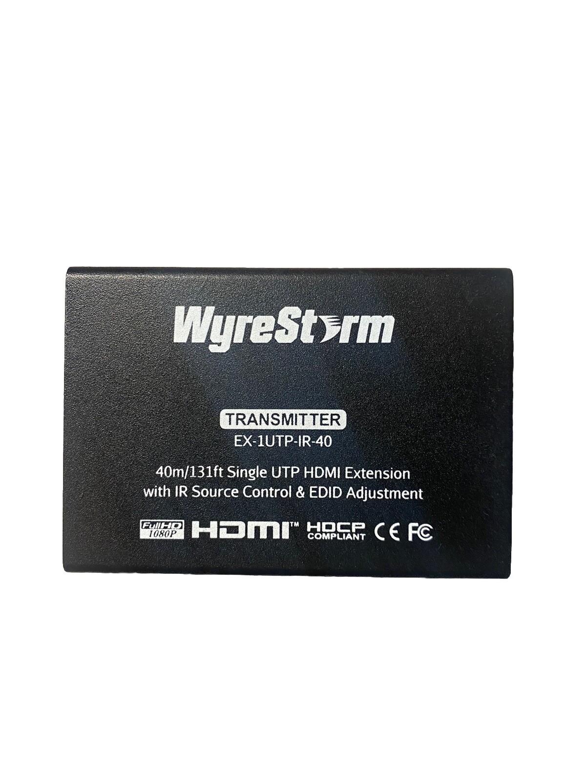 WyreStorm EX-1UTP-IR-40 Transmitter HDMI Extender - NO Power Adapter