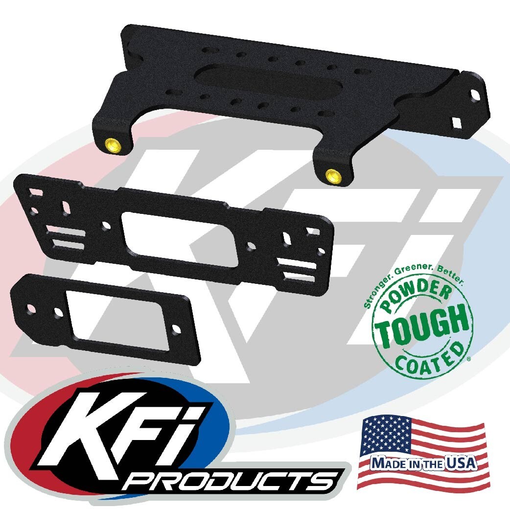 KFI Polaris Full Size Ranger 900, 570 & Gravely Winch Mount #101345