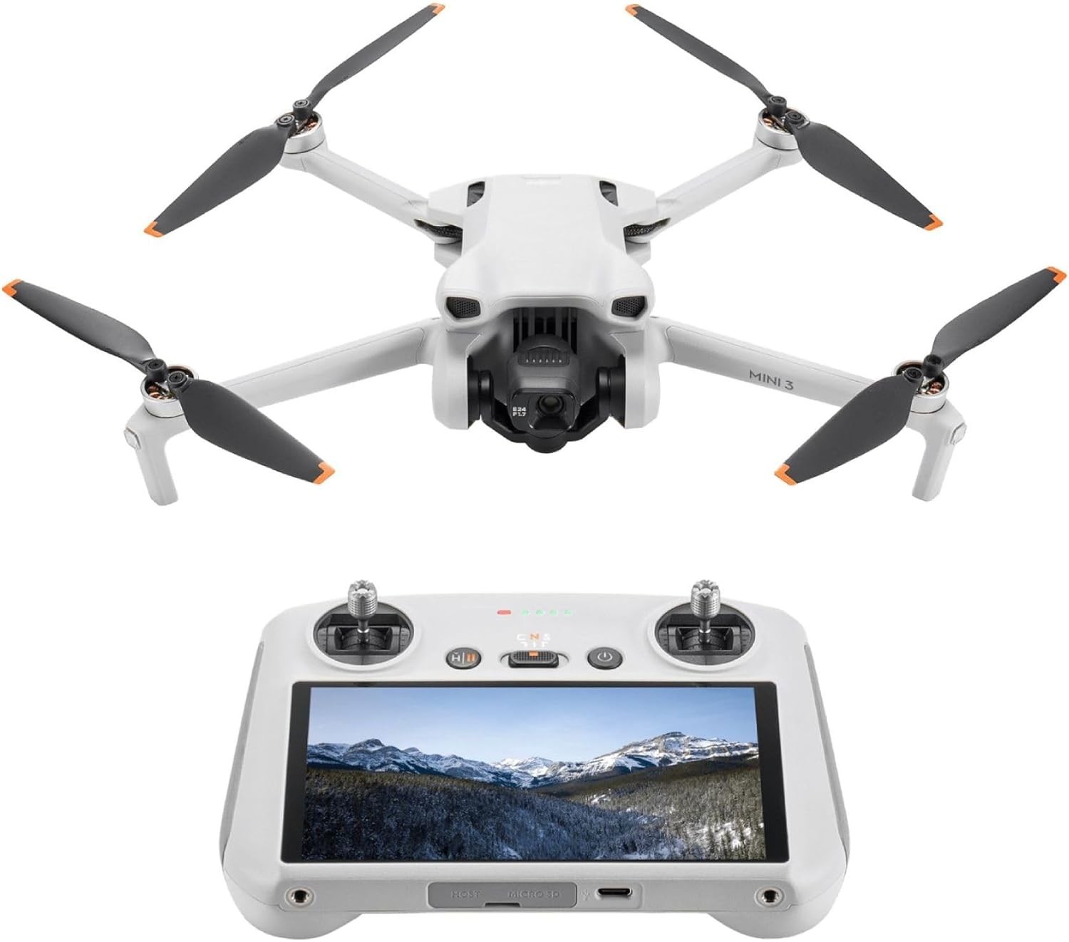 DJI Mini 3 (DJI RC),Lightweight 3xMechanical Gimbal Camera Drones 4K,GPS Return