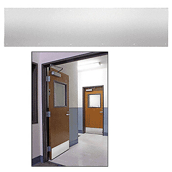 CRL KP6X3432D 6" x 34" Brushed Stainless Kick Plate
