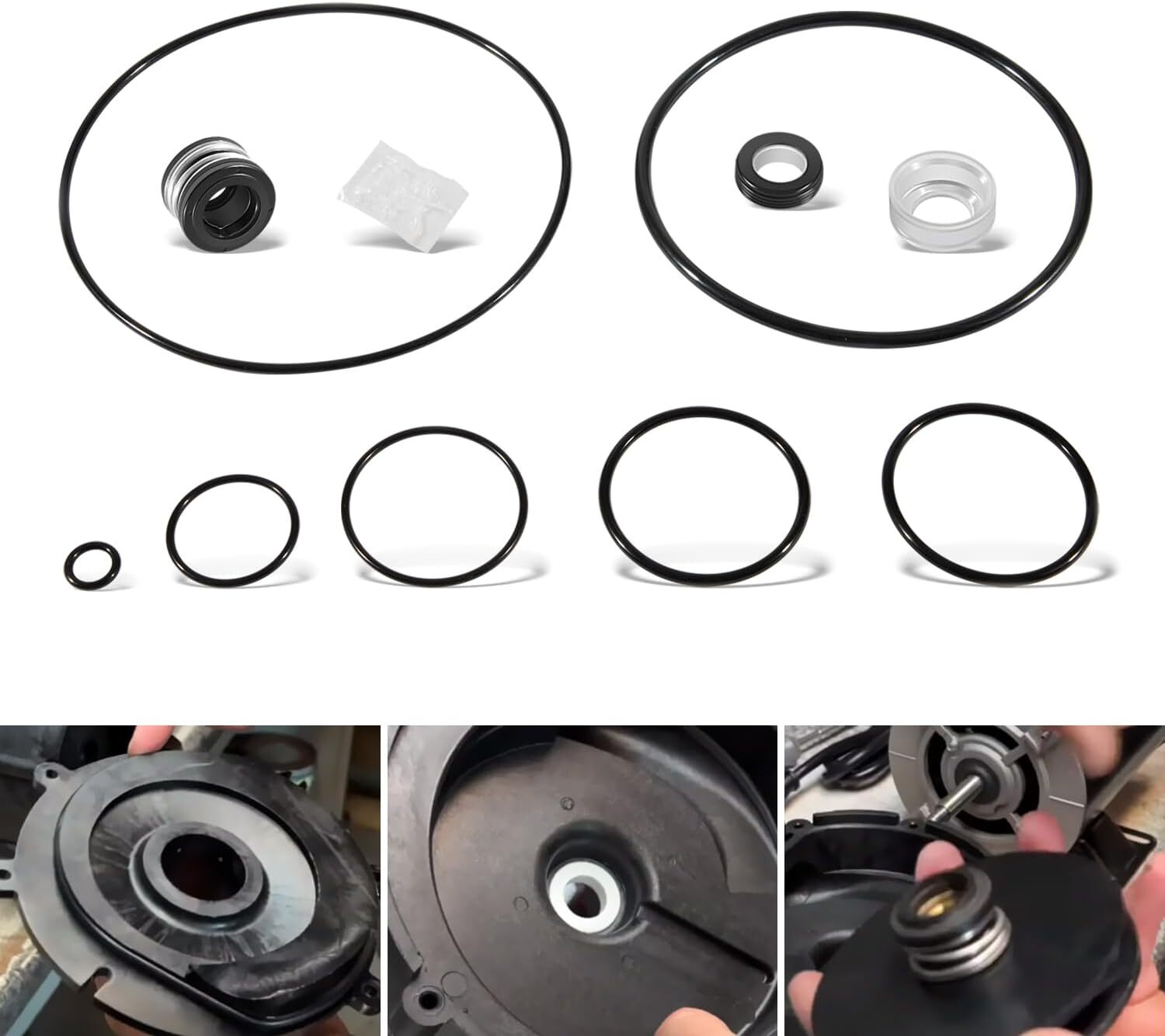 Pump O-Ring Seal KIT for Hayward Power-Flo LX SP1580 Series Pump SP1580X15