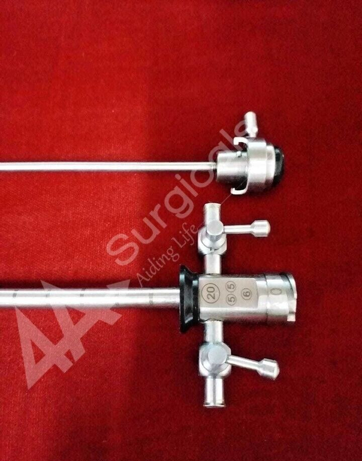 4A Cystoscopy Sheath With Oburator 20Fr + Single Channel Bridge