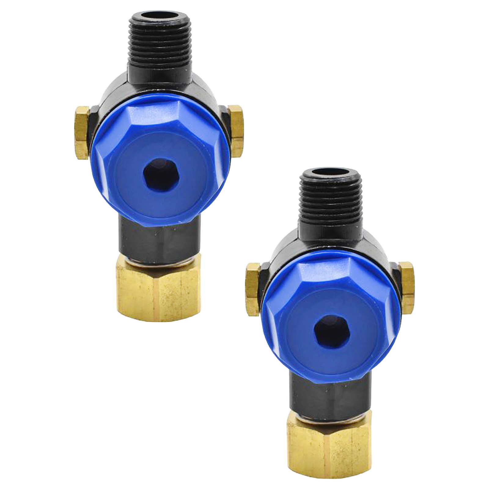 Interstate Pneumatics PW7204 Water Inlet Filter 3/4" NH to 1/2" MNPT (2-Pack)