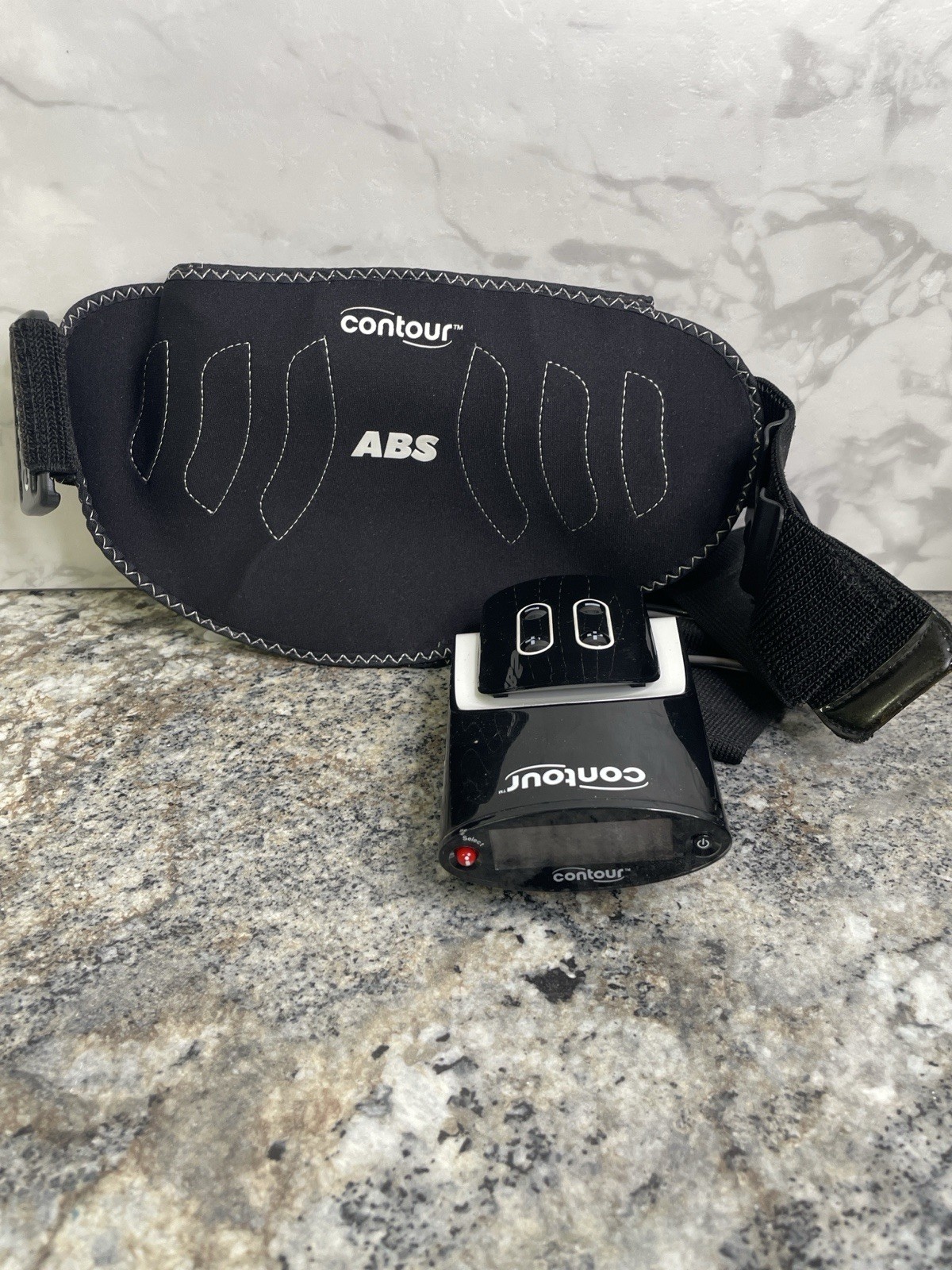 Contour ABS Belt Electronic Muscle Stimulator Core Sculpt System Controller Pad