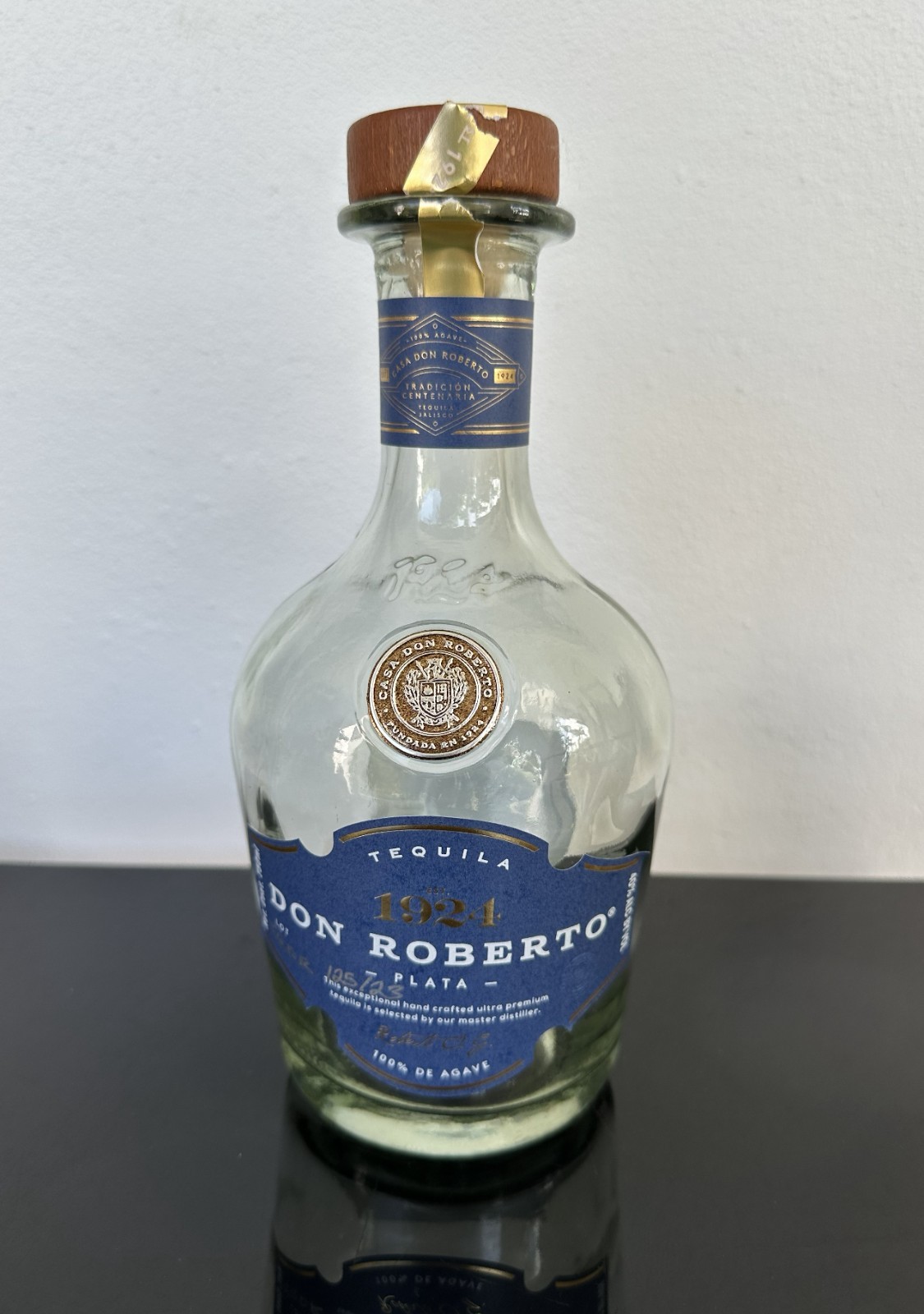 1924 Tequila Don Roberto - Plata - Empty Bottle