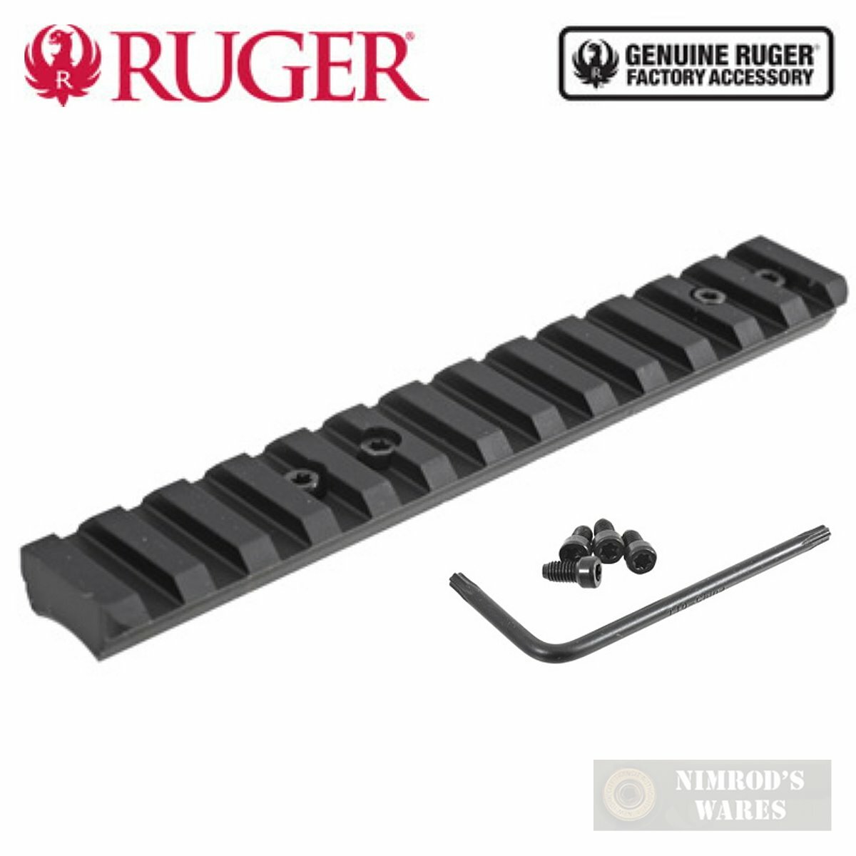 Ruger American SCOPE BASE RAIL .22LR Picatinny 90674 FAST SHIP