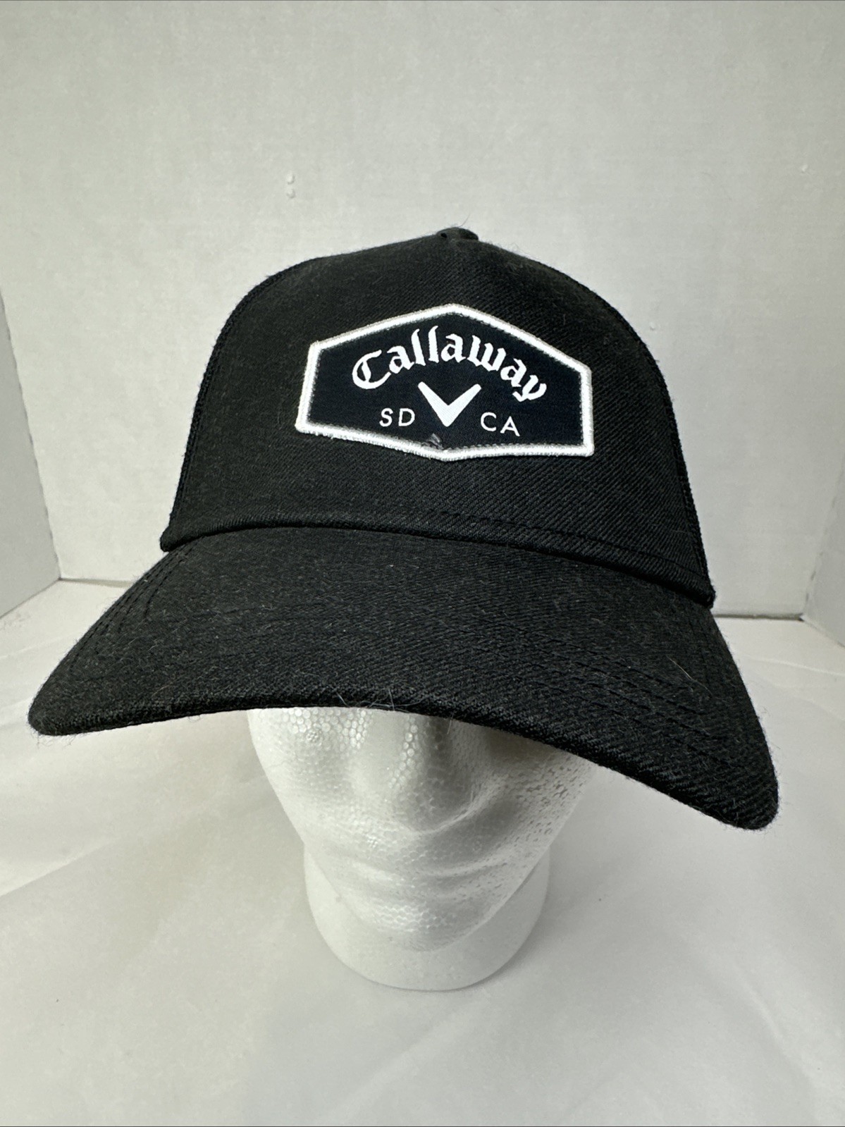 Callaway SD CA Black Trucker Cap, Adjustable