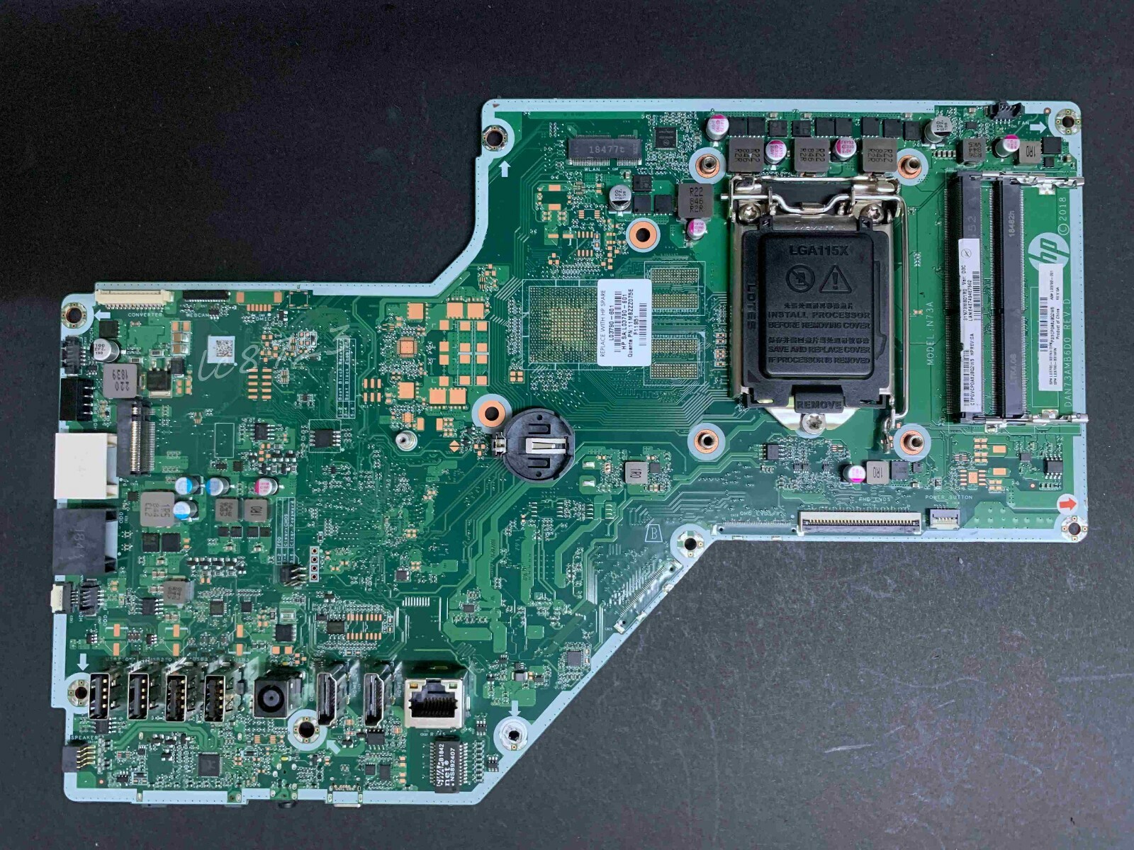 NEW HP 24-R 27-R R114 MOTHERBOARD L03790-001 L03790-601 Intel LGA1151 8th