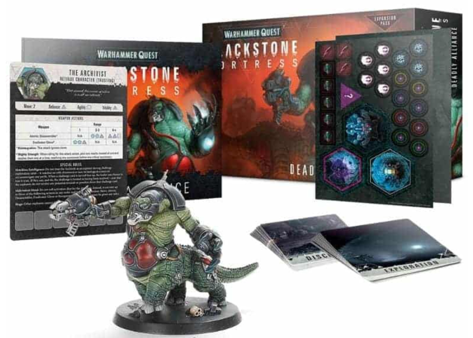 Deadly Alliance Blackstone Fortress New Warhammer Quest 40k Feldherr Rare OOP