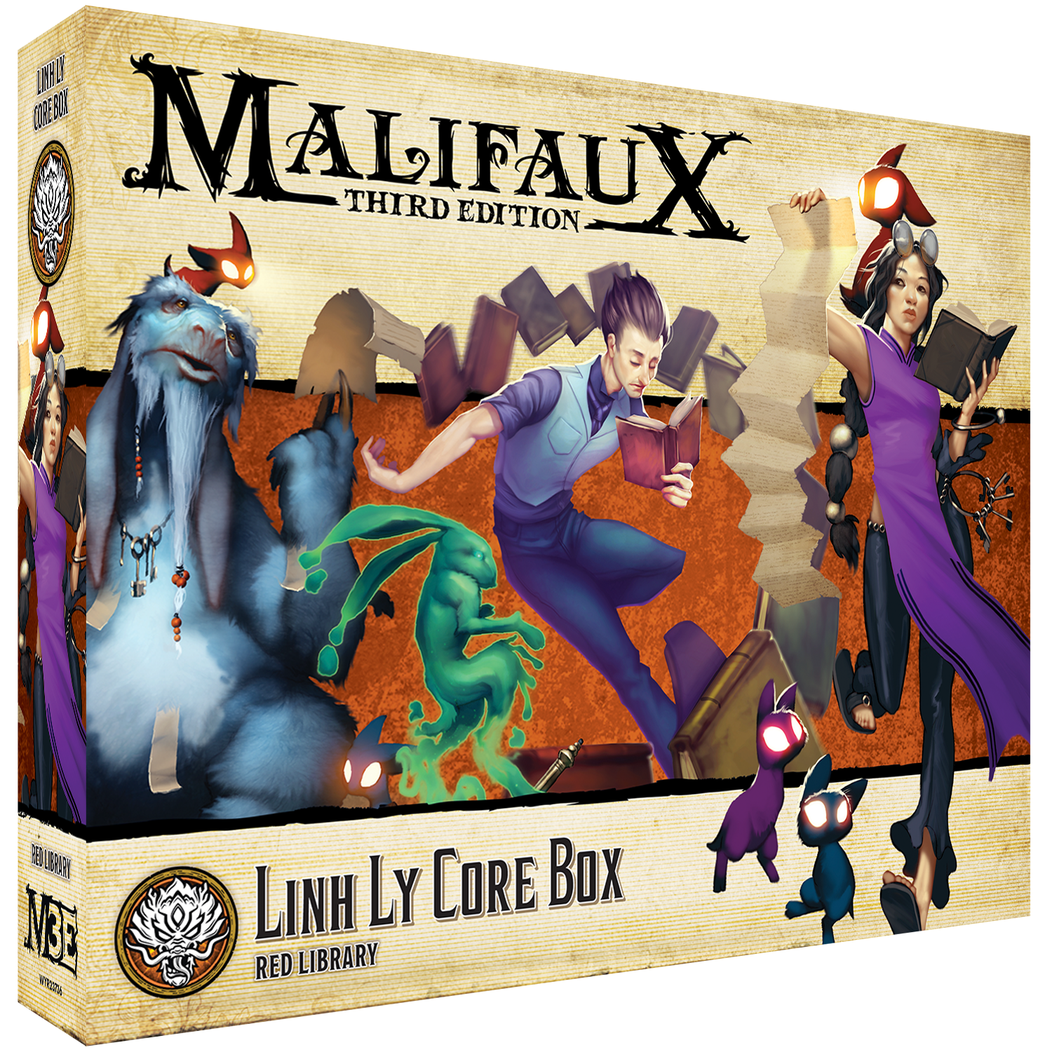 Linh Ly core box Malifaux 3rd Edition