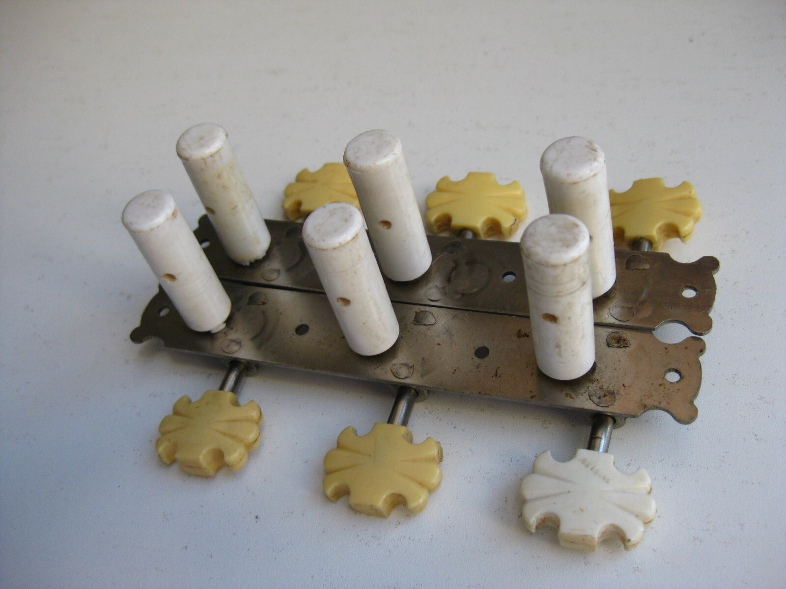 Vintage Kay Ibanez DeAngelico Goya Classic Guitar Tuners Set for Project Upgrade